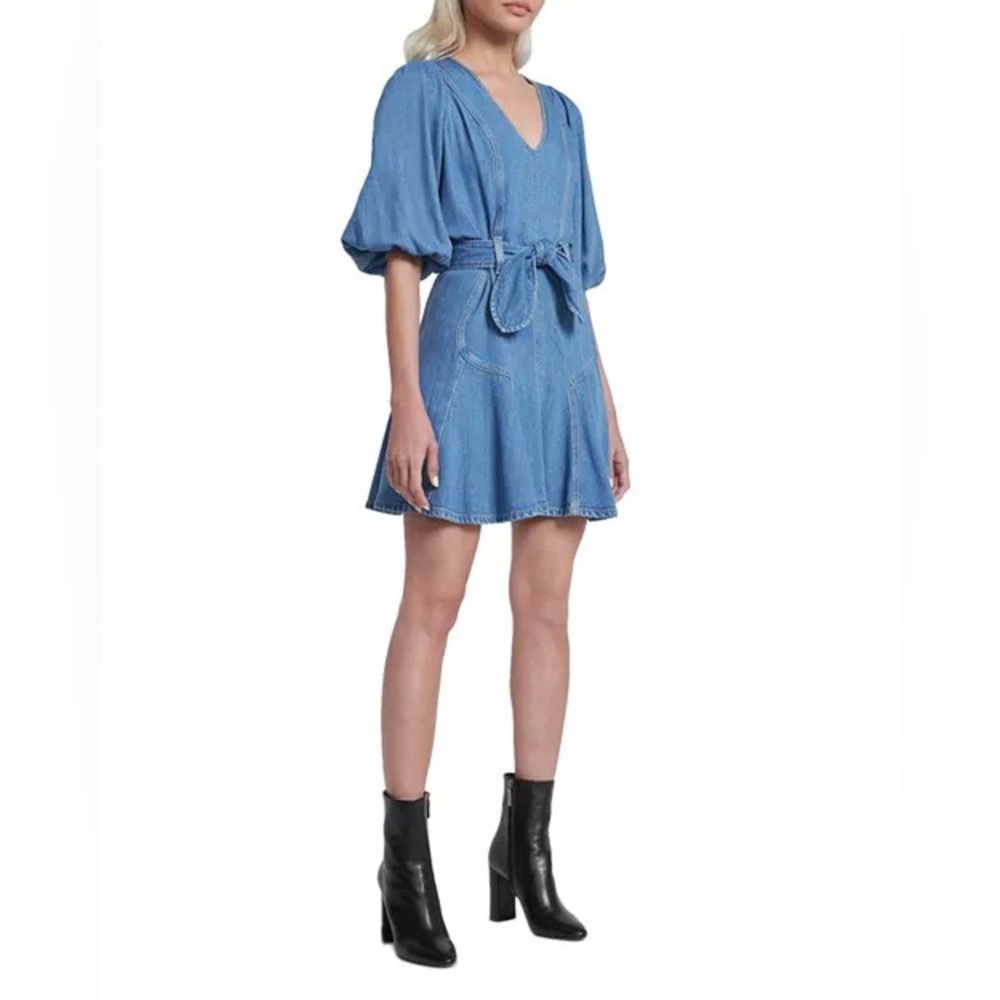 Seven for all mankind Puff Sleeve Dress 
Size: M